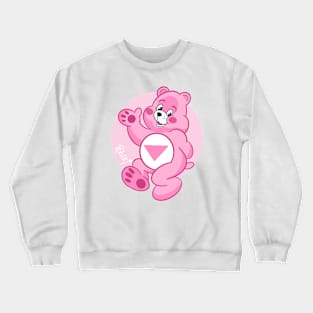 Queer Bearz - queer bear pink Crewneck Sweatshirt